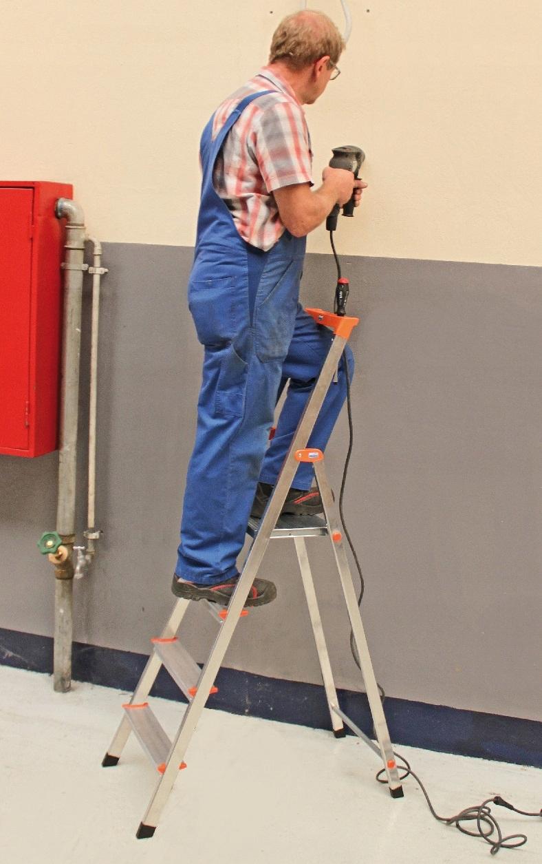 MONTO Drabina wolnostojąca 5 stopni Solidy