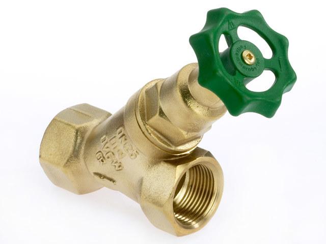 Zawór skośny odcinający PN16 DN20 3/4 (S)