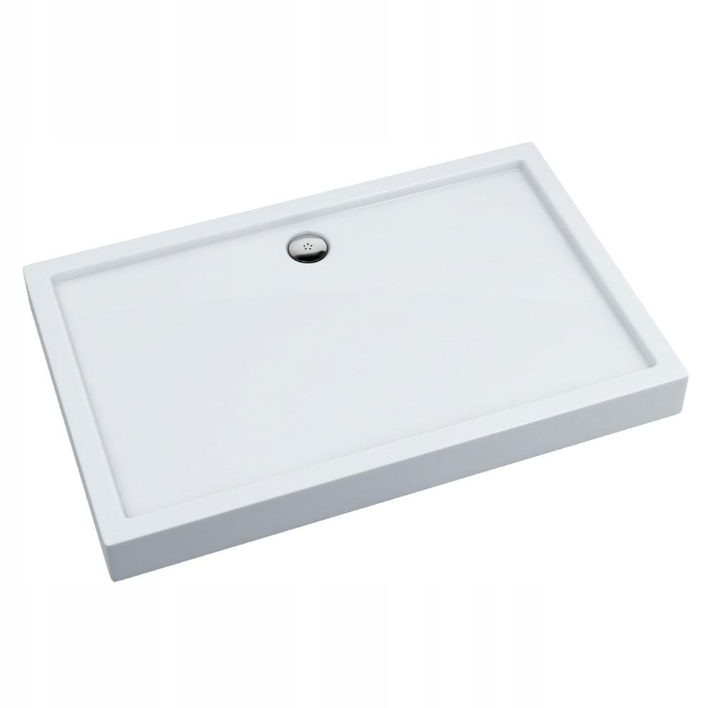 SCHEDPOL Brodzik akrylowy Competia z podbudową Stabilsound Plus 80x120