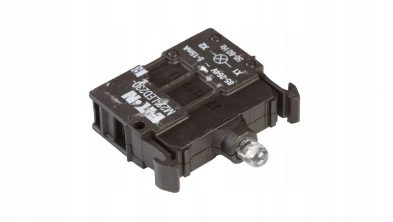 EATON Oprawka M22-LED230-R dioda LED czerwona U=230V mocowanie przód