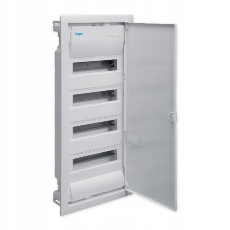 HAGER Rozdzielnica podtynkowa 4R/48M II kl IP30, QC, VDE