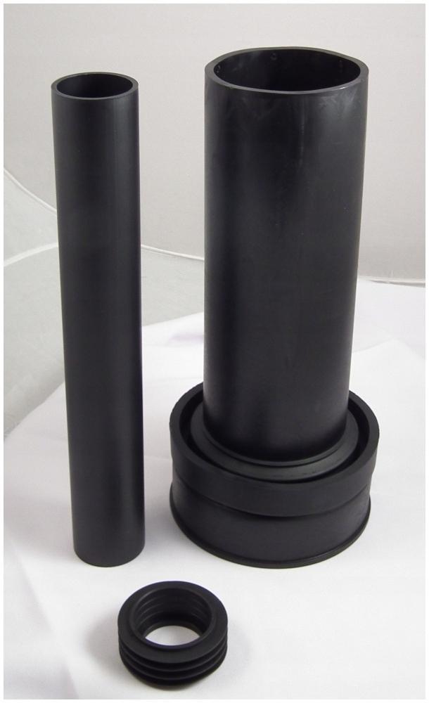 Komplet przyłączeniowy WC 300 mm, DN90, kompletny