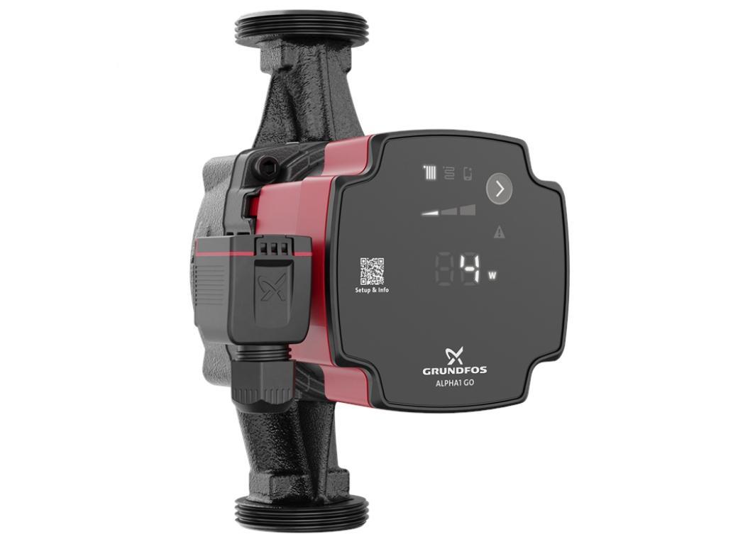 Pompa obiegowa 1 x 220-240 V, 9H GRUNDFOS ALPHA1 GO 25-60 180 z Bluetoot