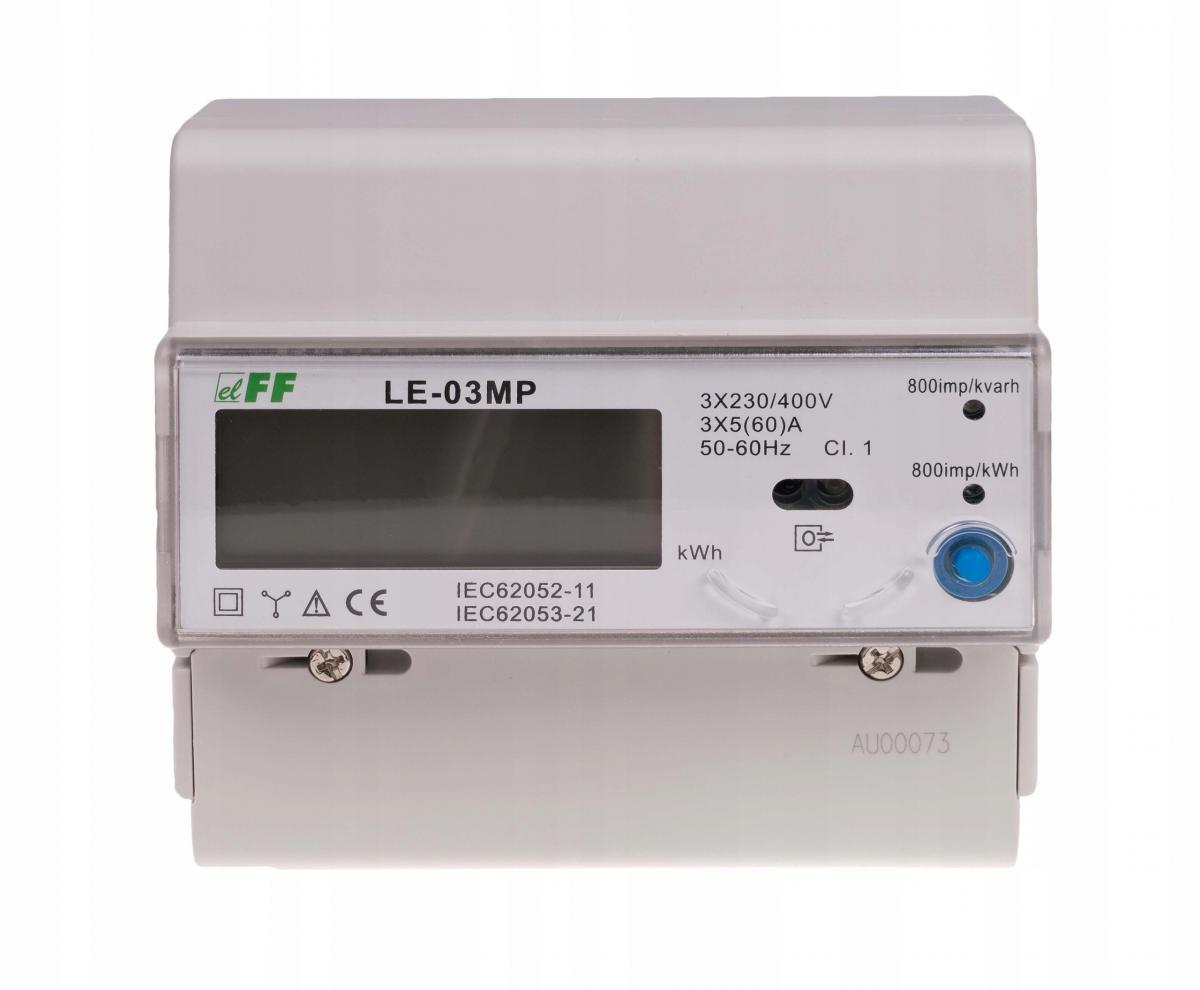 F&F Licznik energii elektrycznej MODBUS RS-485 -trójfazowy LE-03MP