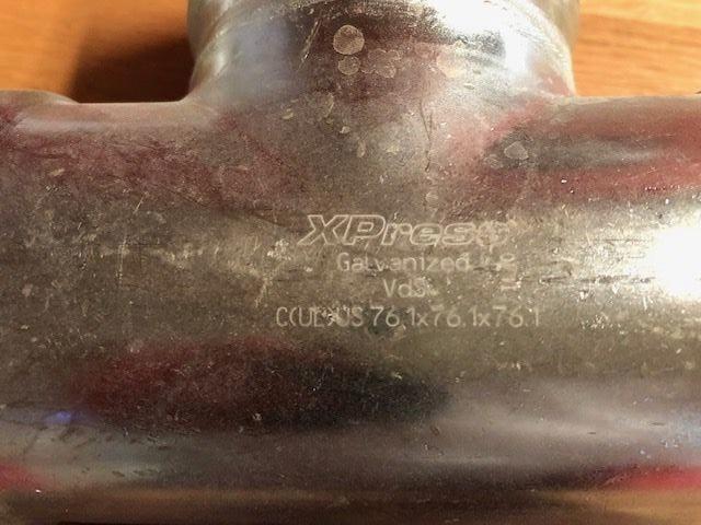 KAN-therm Trójnik Steel - 76.1