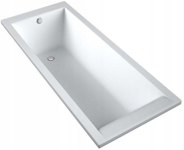 ONNLINE Wanna prostokątna 160x70x40,5 cm z nogami w komplecie Onnline