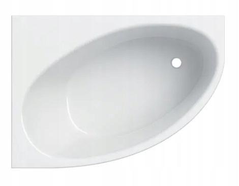 GEBERIT Wanna asymetryczna Selnova 150x100 cm, odpływ z prawej strony