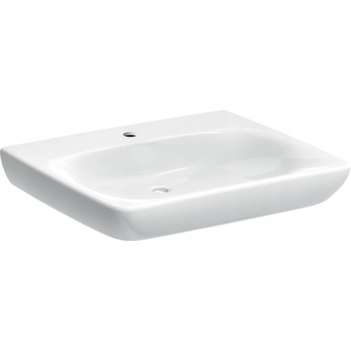 Umywalka Selnova Comfort B65 cm, H15 cm, T55 cm, bez przelewu, z otworem na