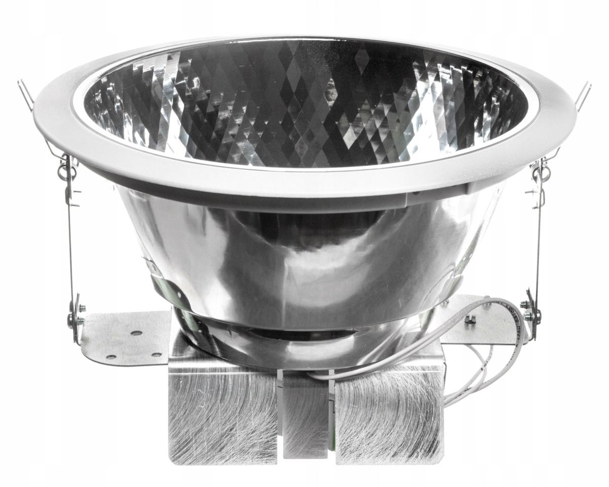 PXF LIGHTING Downlight LED Bari Eco DL 235mm 19W 4000K 2090lm IP44 biały
