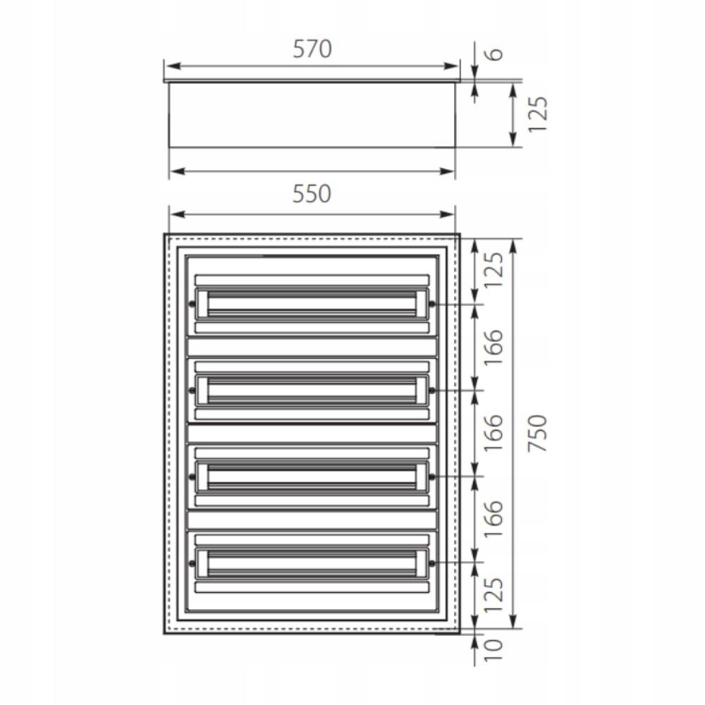 ELEKTRO-PLAST OPATÓWEK Rozdzielnica P/T 4x24 mod. IP54 DARP-96 QUITELINE