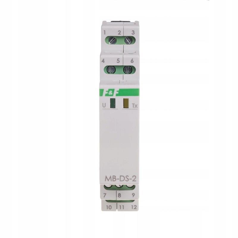 Przetwornik pomiaru temperatury z wyjściem modbus rtu, dla ds x2, bez sondy
