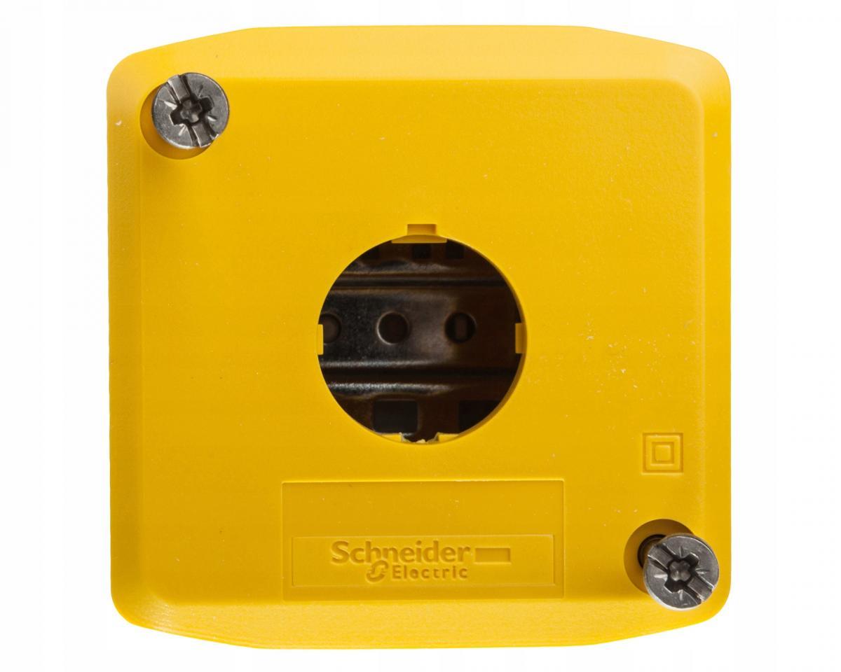 SCHNEIDER ELECTRIC Kasetka na jeden przycisk, pokrywa żółta XALK01