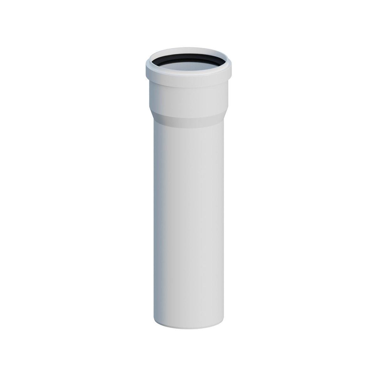 ONNLINE Rura kominowa prosta PP L2000mm DN80mm z uszczelką [EPDM] ONNLINE