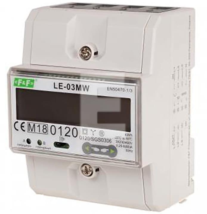 Dwutaryfowy licznik energii elektrycznej, 3-fazowy, 2-kierunkowy z Modbus R