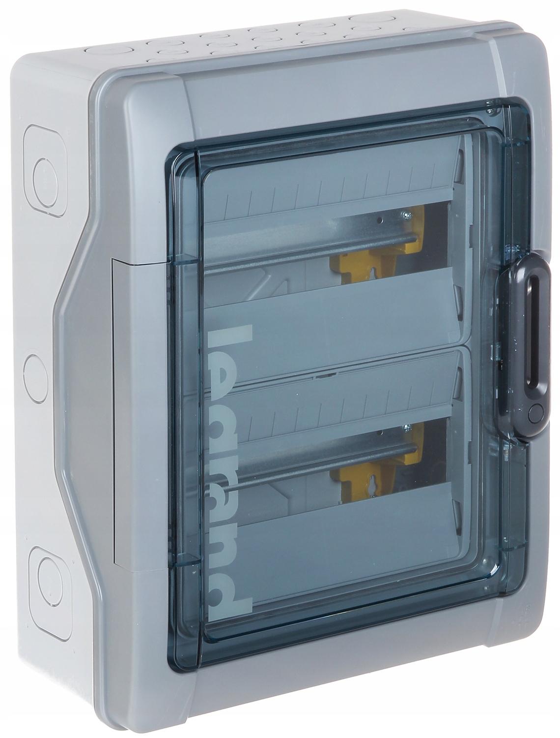 Rozdzielnica natynkowa RN65 IP65 z listwami 2x12 modułowa (24 modułowa)