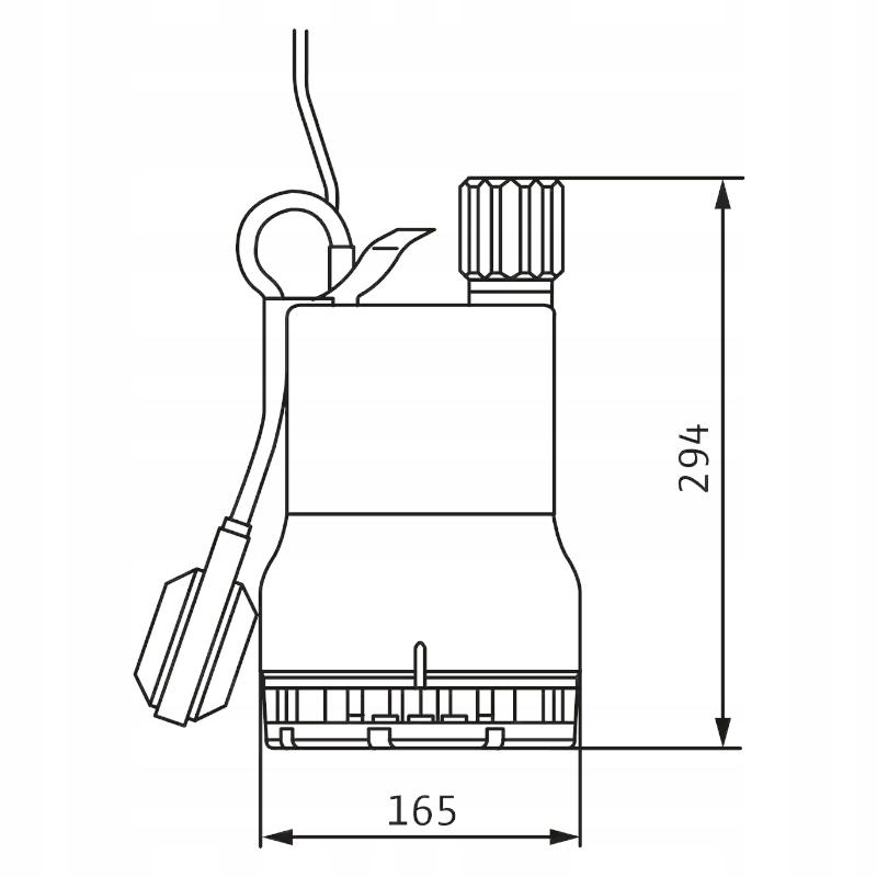 Pompa odwodnieniowa WILO do wody brudnej Drain TM 32/7 48h