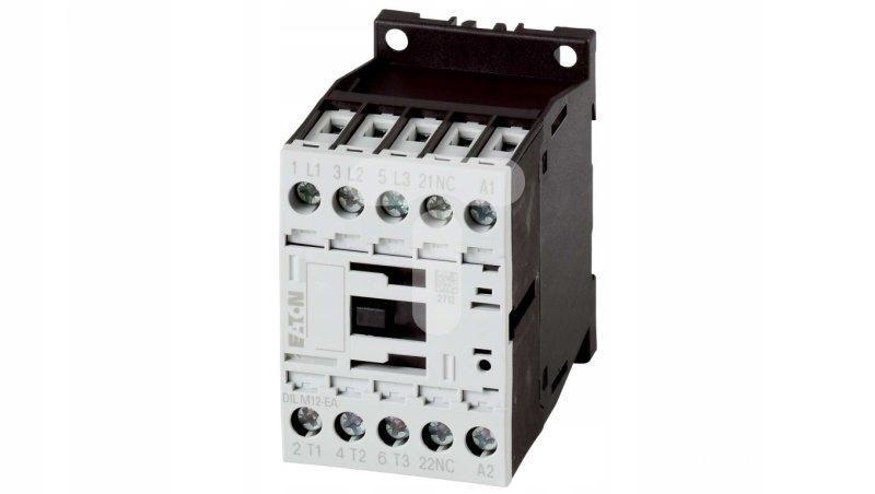 EATON Stycznik 5, 5kW/400V, sterowanie 24VDC DILM12-10-EA(24VDC)