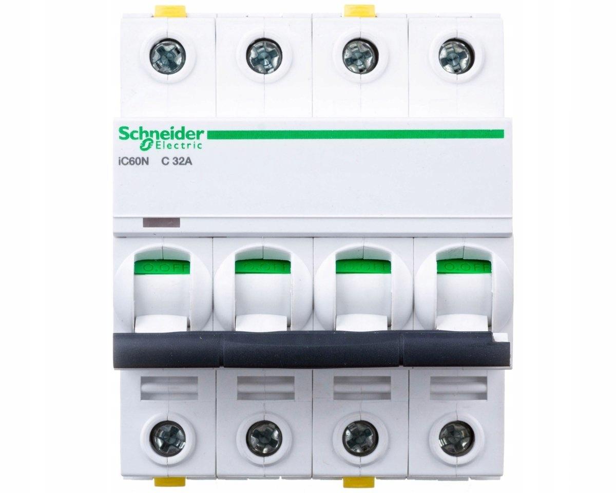 SCHNEIDER ELECTRIC Wyłącznik nadprądowy iC60N-C32-4 C 32A 4-biegunowy
