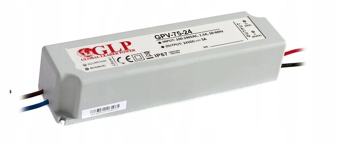 MPL POWER GLP zasilacz LED 24V 3A 75W