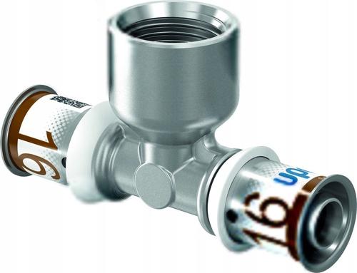 UPONOR Uponor S-Press PLUS trójnik z gwintem wewn. 16-Rp1/2FT-16