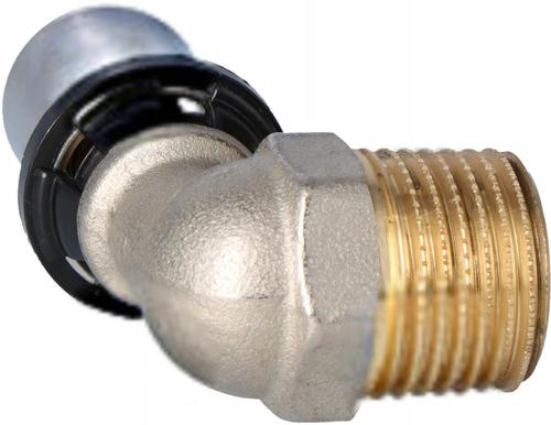 Kolano podłączeniowe PURMO CLEVERFIT z gwintem zewnetrznym 16x1/2 GZ