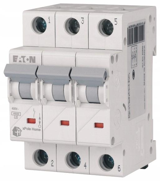 EATON Wyłącznik nadprądowy 6kA HN-C50/3