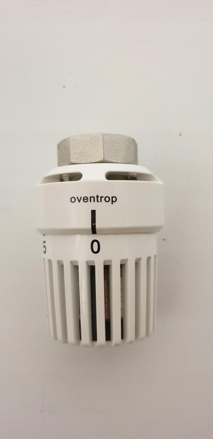 OVENTROP Termostat Uni LH, 7-28 C, 0* 1-5, z czujnikiem cieczowym, biały