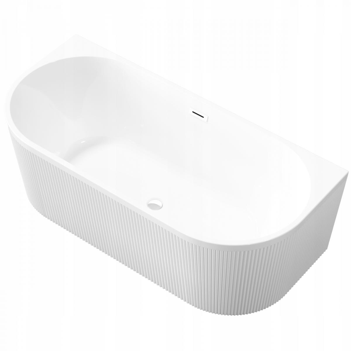 INVENA WANNA WOLNOST.PRZYŚC.RYFLOWANA 170 GLAMOUR INVENA TREND SYF CHROM