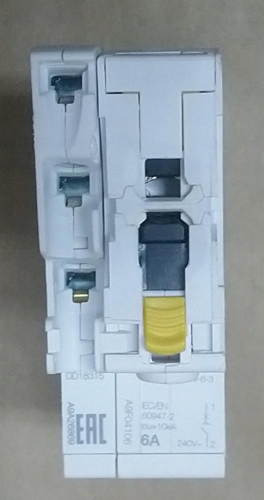 SCHNEIDER ELECTRIC Wyłącznik nadprądowy iC60H-C6-1 C 6A 1-biegunowy