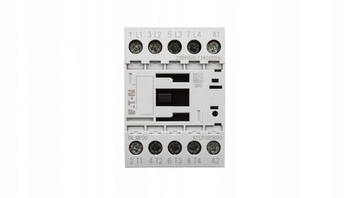 EATON Stycznik mocy, 4 biegunowy 22A [AC-1] DILMP20(230V50HZ,240V60HZ)