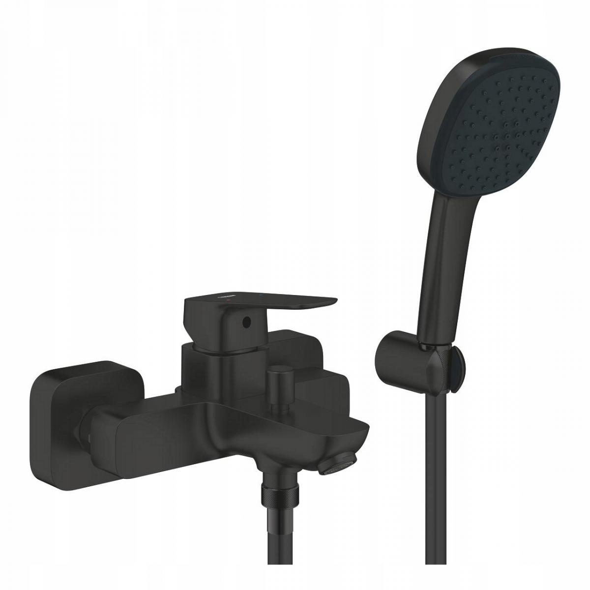 Bateria wannowa naścienna GROHE Eurosmart jednouchwytowa matte black