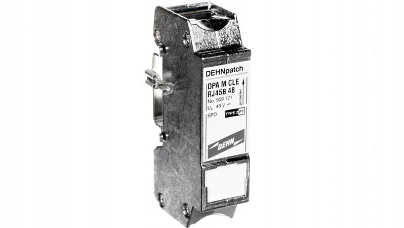 DEHN Ogranicznik przepięć DEHNpatch M CLE RJ45B 48, Typ 2/P1