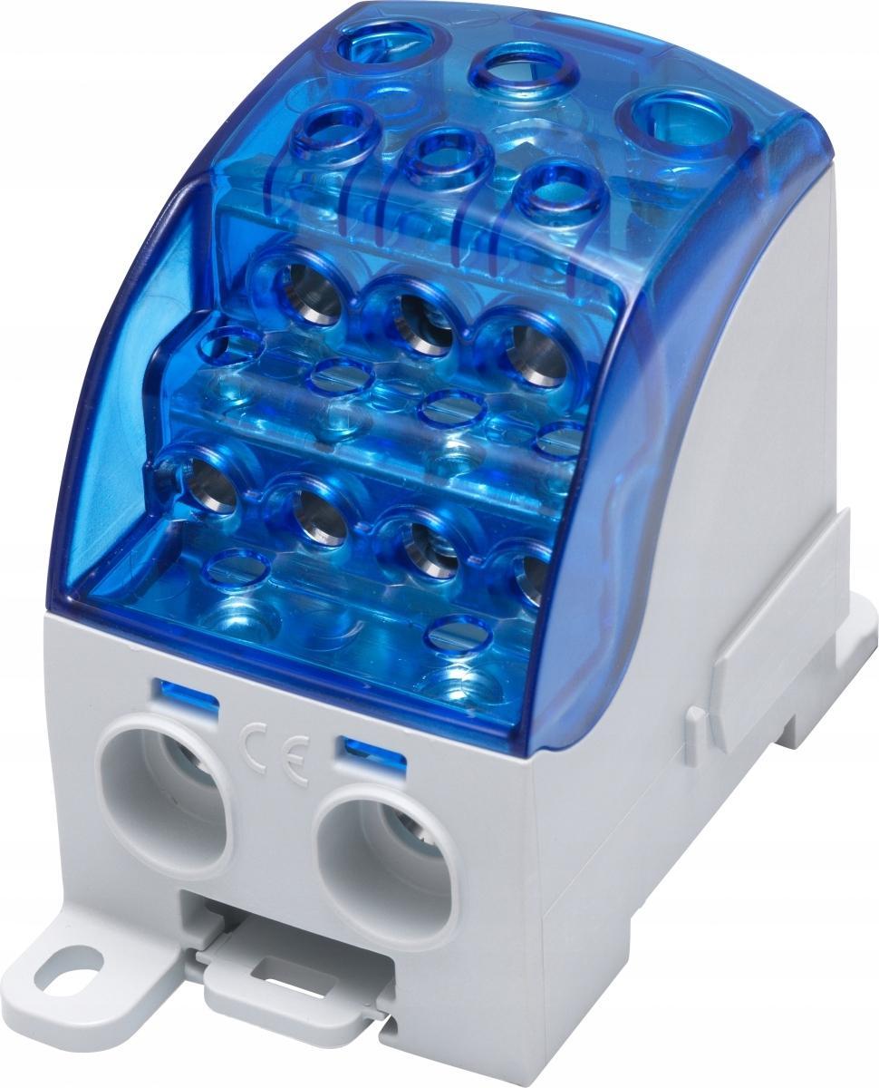 SIMET SUB 490 Blok rozdzielczy - uniwersalny Al/Cu 82090 SIMBLOCK niebieski