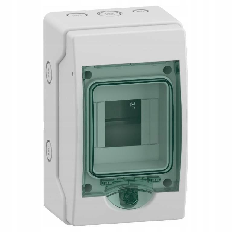 Obudowa natynkowa Mini Mureva (dawna Kaedra) IP65 mMRV-1-4-NT-T drzwi trans