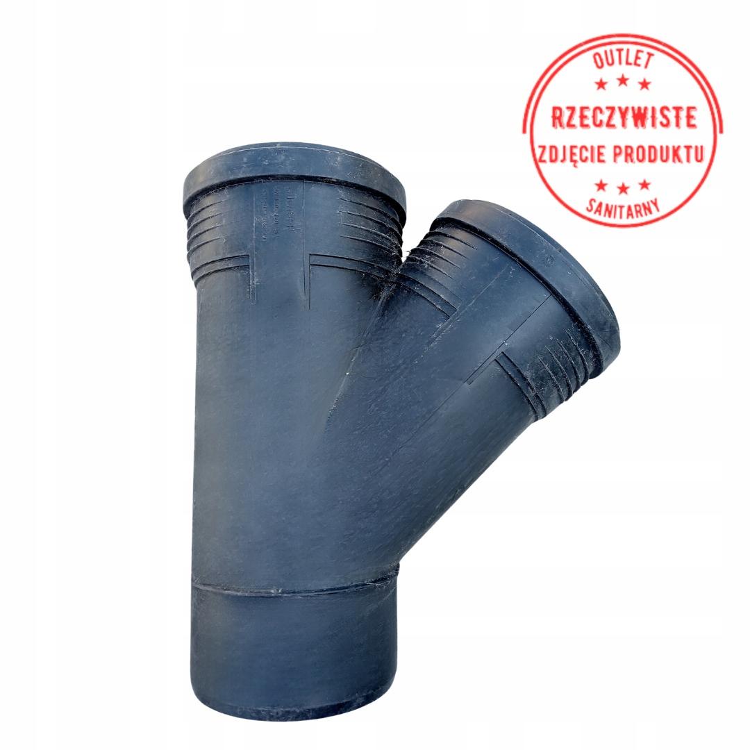 GEBERIT Trójnik Geberit Silent-PP GTEA 45G d160/160