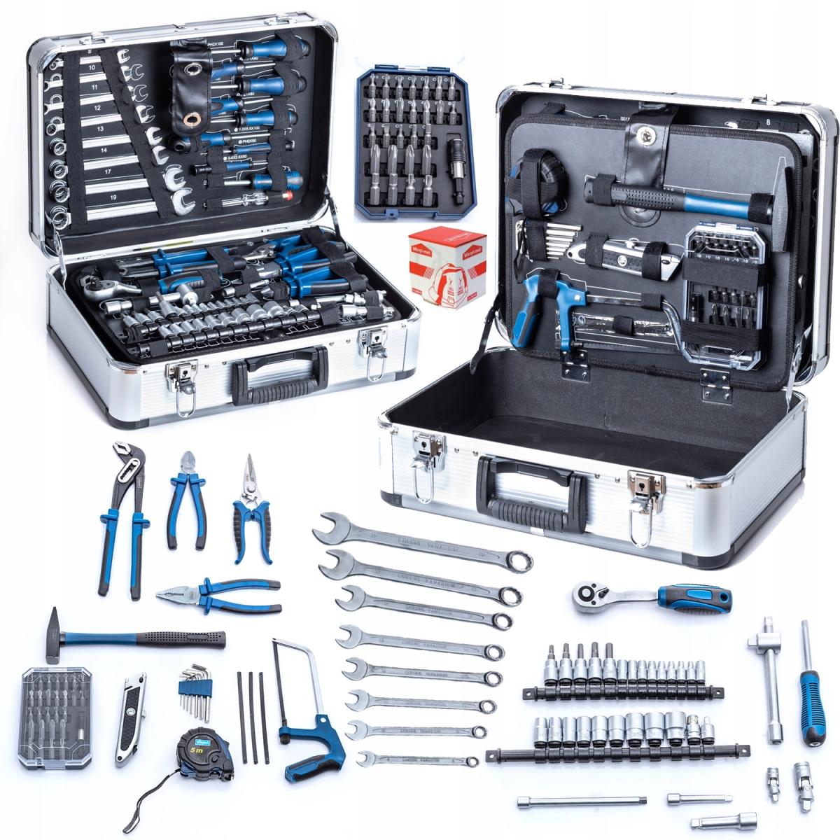 SCHEPPACH Zestaw kluczy Scheppach TB150 w walizce - 101 elementów