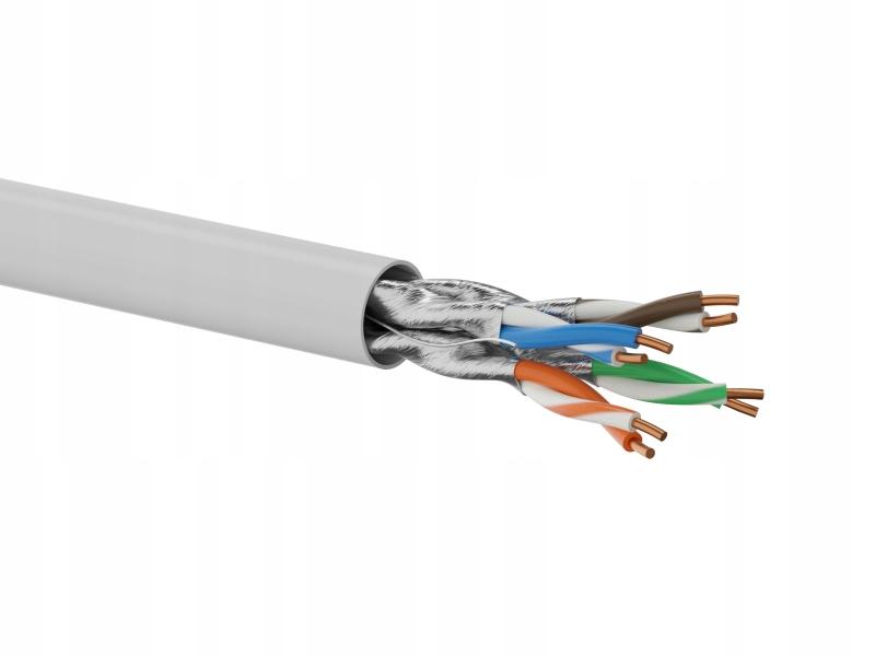 Kabel U/FTP kat.6A LSOH 4x2x23AWG B2ca 500m - (10Gb/s) 25 lat gwarancji, ba