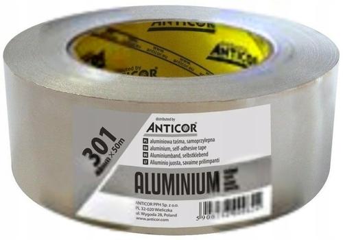 ANTICOR Taśma aluminiowa Aluminio 301, 48 mm x 50