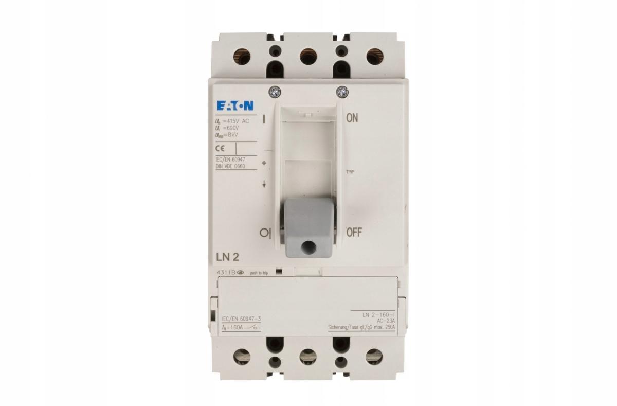 EATON Rozłącznik mocy LN2, 3-biegunowy 160A LN2-160-I