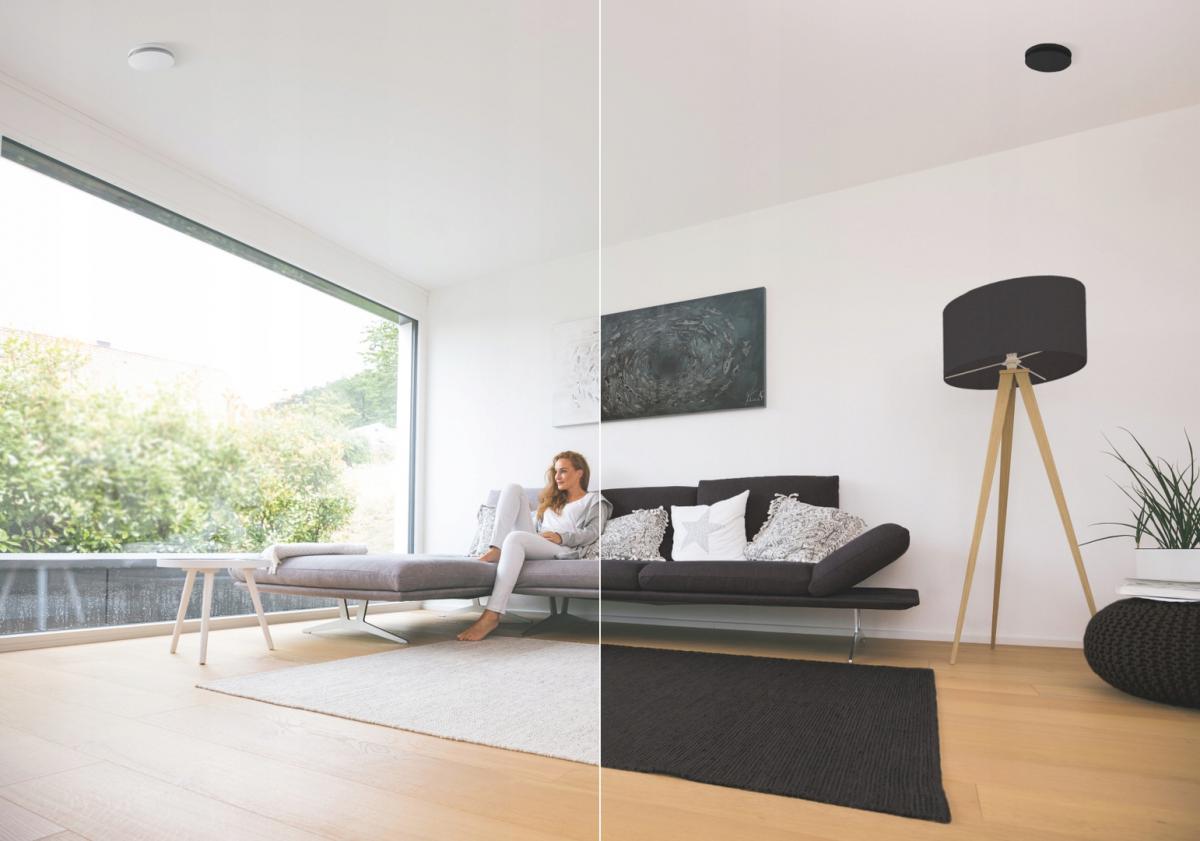 ZEHNDER Anemostat nawiewny ComfoValve Luna S125, Black