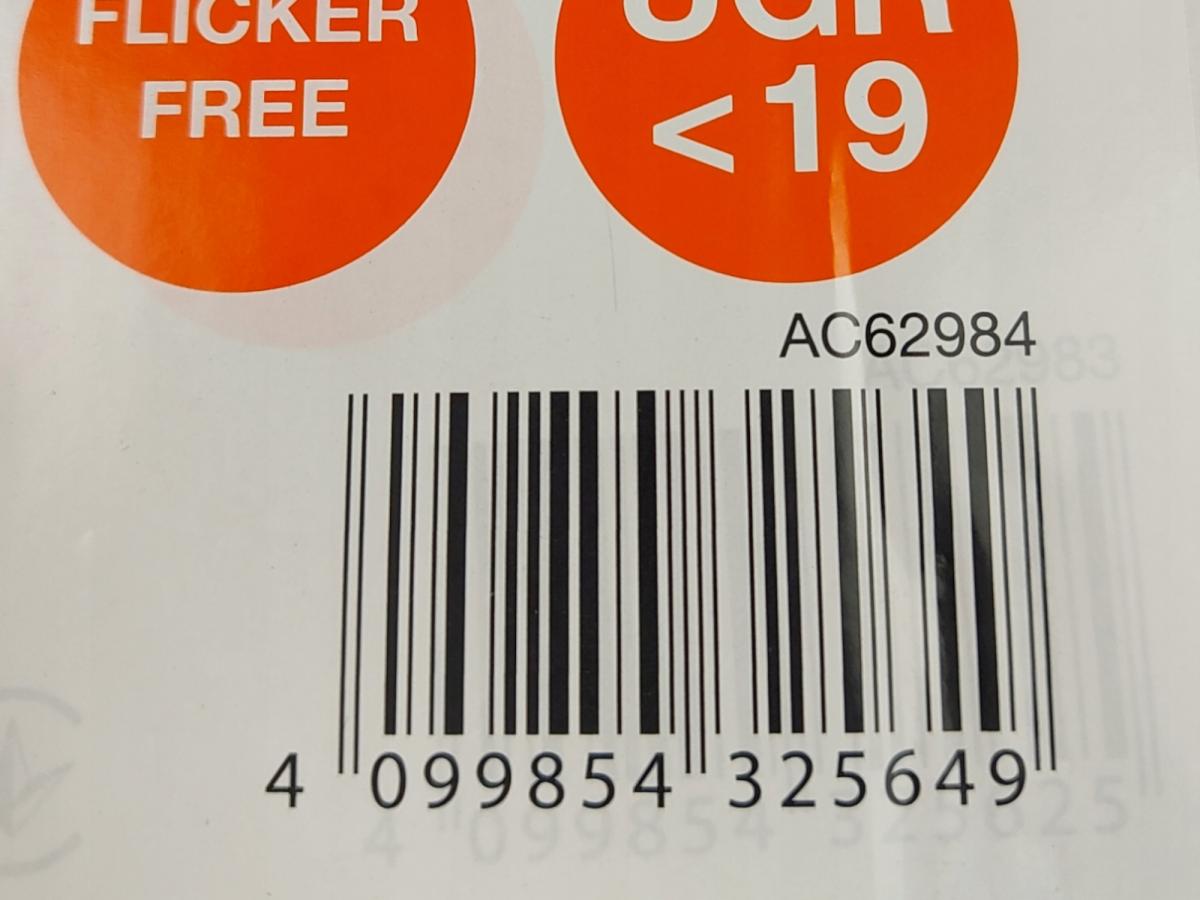 LEDVANCE Panel LED ECO UHLO 600 E 23W 840 U19 EUE LEDV