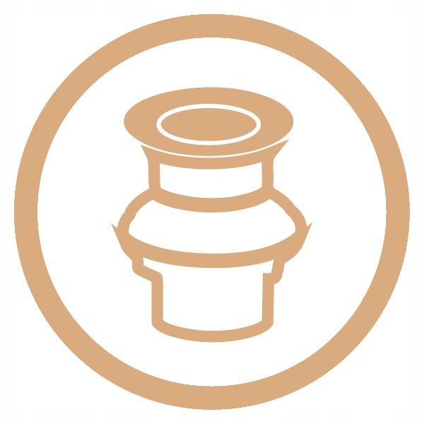 INVENA BATERIA BIDETOWA FIRA INVENA TREND CZARNA