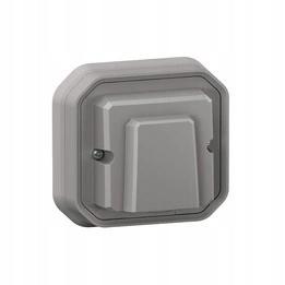Wyjście kablowe z uchwytem, komplet podtynkowy 16A-230V~ - szare, NOWE PLEX