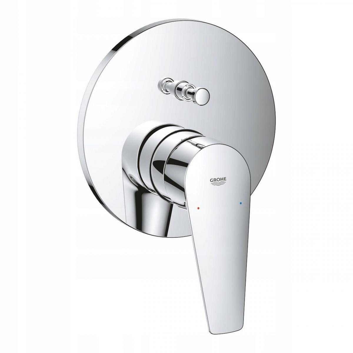 GROHE Bateria podtynkowa jednouchwytowa BauEdge do obsługi dwóch wyjść wody
