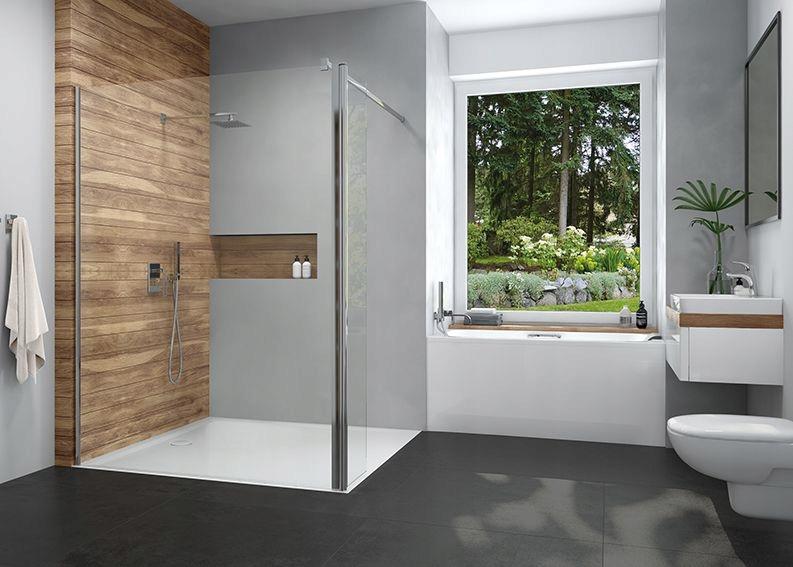 Brodzik min kwadratowy 100x100x3 cm SANPLAST Space Mineral B-M/SPACE S
