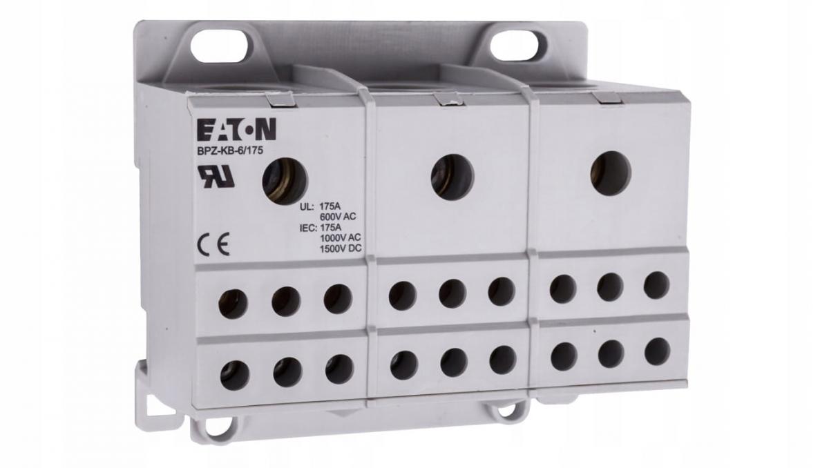 EATON Modułowy blok listew rozdzielczych, 3-biegunowy BPZ-KB-6/175