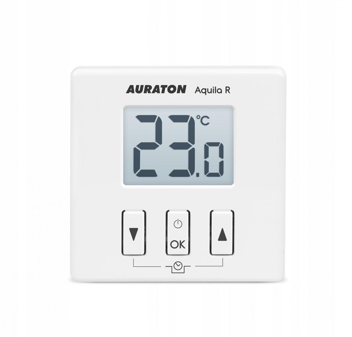 AURATON Aquila SET - Dobowy, bezprzewodowy regulator temperatury ze sterown