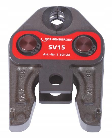 ROTHENBERGER Szczęka zaciskowa standardowa 15 mm ROTHENBERG SV 15