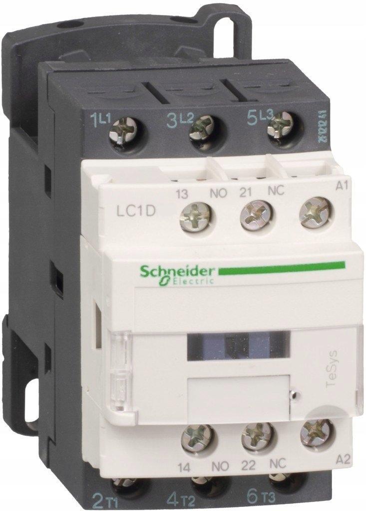 SCHNEIDER ELECTRIC Stycznik mocy TeSys D AC3 12A 3P 1NO 1NC cewka 230VAC