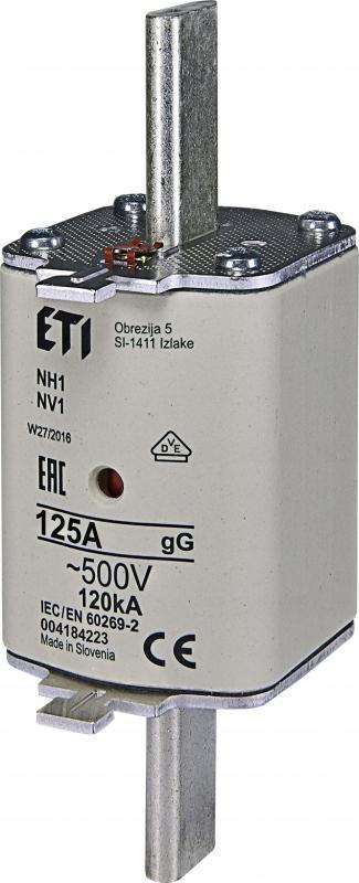 ETI Wkładka topikowa przemysłowa zwłoczna KOMBI NH2 gG 200A/500V